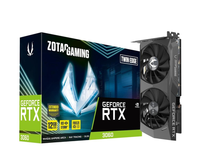 Zotac GeForce RTX 3060 Twin Edge 12GB GDDR6